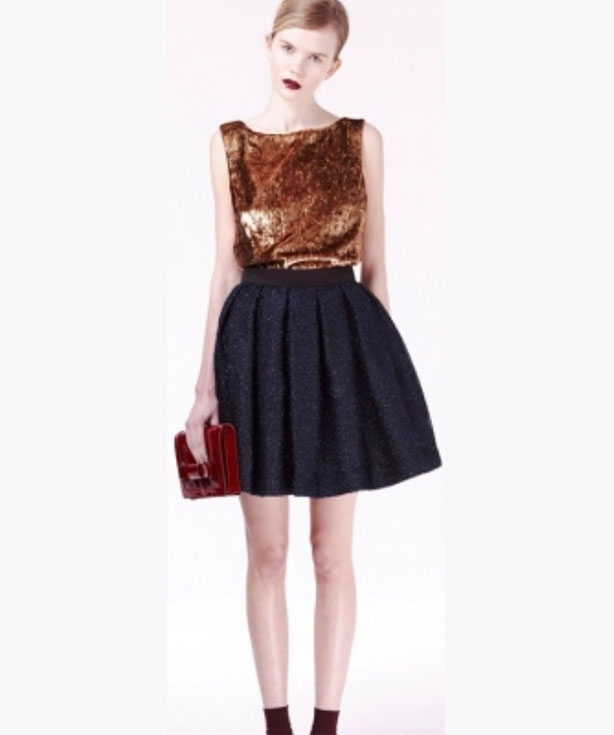 Black Skirt Price $400 Size US 2